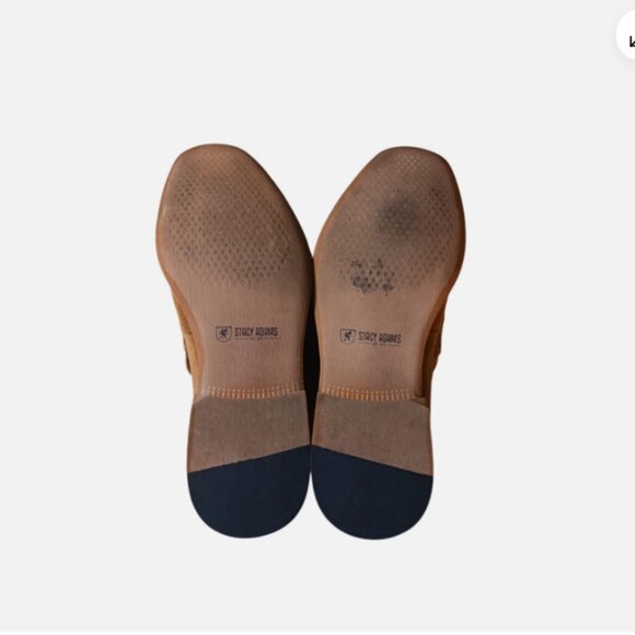 Stacy Adams Marlowe Men's Penny Loafers Dress Shoes Size 9.5 M Suede Brown $120 - Picture 10 of 13